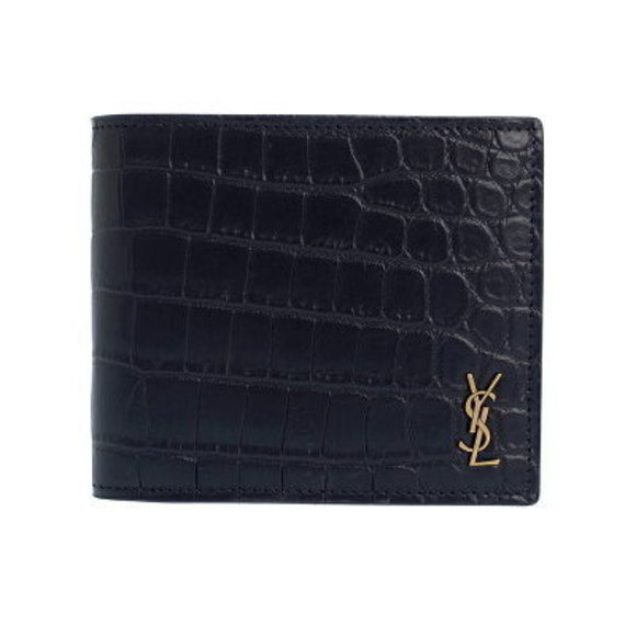 SAINT LAURENT PARIS Monogram East West Wallet Bifold - Picture 1 of 5